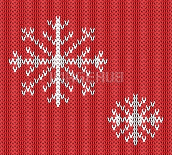 따뜻함 사람없음 EPS 일러스트 해외이미지 그래픽 눈송이 디자인 뜨개질 백그라운드 직물 질감 짜임 크리스마스