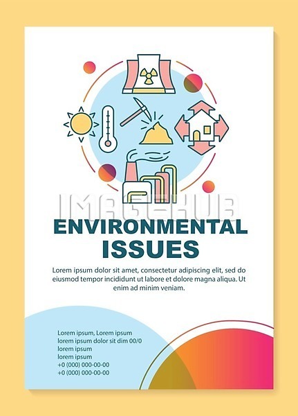 환경오염 사람없음 EPS 일러스트 해외이미지 곡괭이 공장 광석 연기 온도계 원자력 주택 태양 팜플렛 포스터 화살표