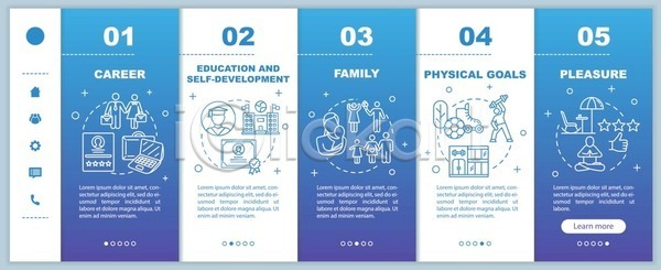 사람없음 EPS 일러스트 템플릿 해외이미지 가족 교육 기술 단계 대학교 디자인 라이프스타일 인포그래픽 졸업 파란색 학교