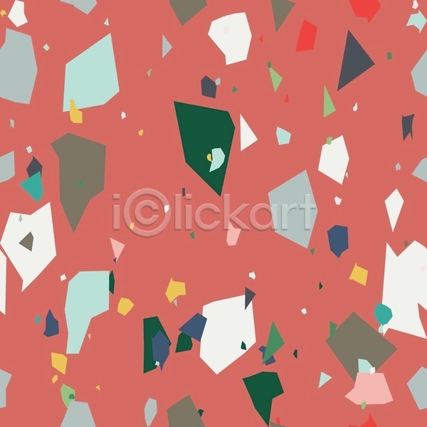 사람없음 EPS 일러스트 해외이미지 대리석 백그라운드 분홍색 테라조 패턴 화강암