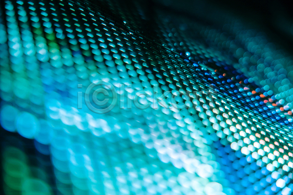 사람없음 JPG 포토 해외이미지 LED 다이오드 백그라운드 스크린 점 추상 파란색 혼합