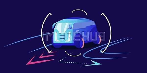 고급 도움 미래 분석 스마트 이동 혁명 EPS 일러스트 해외이미지 UI 구성 그래픽 네비게이션 도로 도시 디자인 만화 방향 백그라운드 스타일 승차 승합차 시스템 심플 운전 운전사 인터페이스 자동 자동차 정보 제어 지능 컨셉 파란색 프레임 플랫 하이테크 해외일러스트 화살