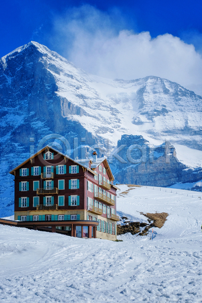사람없음 JPG 포토 해외이미지 겨울 고도 교통시설 기차 땅 빙하 빨간색 산 스위스 스키 알프스 야외 얼음 여행 역 유럽 자연 절정 초록색 파란색 풍경(경치) 하이킹