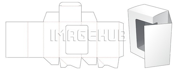 사람없음 EPS 일러스트 해외이미지 상자 설계도 종이 패키지 해외일러스트 흰색