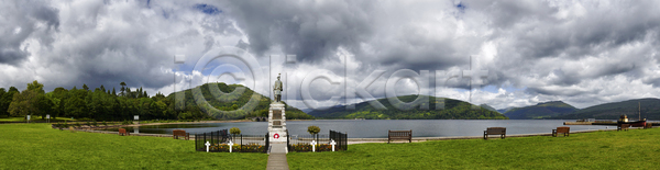 사람없음 JPG 포토 해외이미지 갈매기 구름 기념물 닻 물 바다 방파제 벤치 병정 보트 스코틀랜드 시골 언덕 여름 영국 의자 정박 조각상 천연기념물 초록색 파노라마 포트 풍경 항구 해외포토 호수