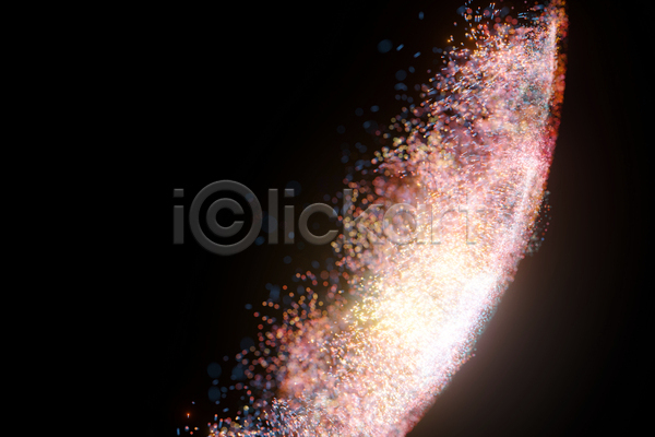 사람없음 3D JPG 포토 해외이미지 검은색 그래픽 그래픽백그라운드 더스트파티클 반짝임 분홍색 빛 입자 추상