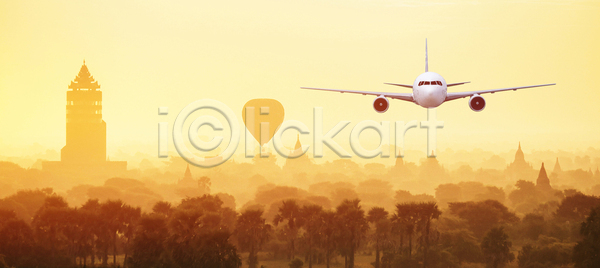 사람없음 JPG 일러스트 포토 해외이미지 교통시설 날개 대패 만들기 미얀마 반사 비즈니스 비행 비행기 상업 엔진 여행 오브젝트 일몰 제트기 큼 탑 항공 해외포토 휴가 흰색