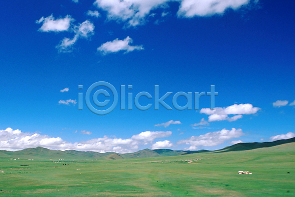 사람없음 JPG 포토 구름(자연) 목초지 몽골 배경화면 백그라운드 아시아 외국문화 자연 초원(자연) 풍경(경치) 하늘 해외풍경