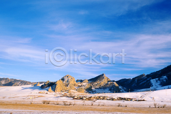 사람없음 JPG 포토 겨울 구름(자연) 몽골 바위산 산 아시아 야외 외국문화 자연 주간 풍경(경치) 하늘 해외풍경