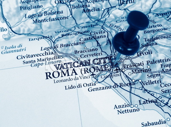 사람없음 JPG 포토 해외이미지 로마 실내 압정 위치 지도