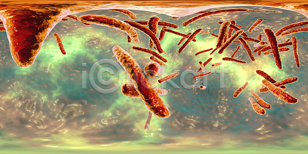 복잡 사람 사람없음 3D JPG 일러스트 포토 해외이미지 가상 가상현실 감염 과학 미생물 박테리아 생물학 세포 약 원형 전염병 질병 파노라마 해외일러스트 현미경 현실 호흡기관