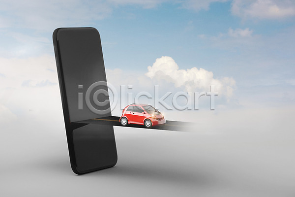스마트 사람없음 3D PSD 디지털합성 편집이미지 결제 공유 구름(자연) 구매 도로 모바일 모바일쇼핑 목업 비즈니스 스마트폰 예약 자동차 정보기술 핀테크 하늘