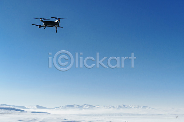 사람없음 JPG 포토 겨울 기계 드론 몽골 설원 야외 주간 하늘