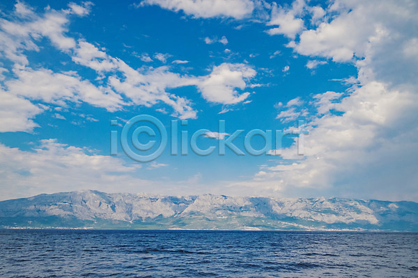 사람없음 JPG 포토 구름(자연) 바다 야외 여행 유럽풍경 유적지 주간 크로아티아 풍경(경치) 하늘 해외풍경
