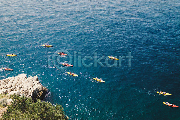 여러명 JPG 포토 드브로브니크 바다 야외 여행 여행객 유럽풍경 주간 카약 크로아티아 풍경(경치) 해외풍경 휴양지