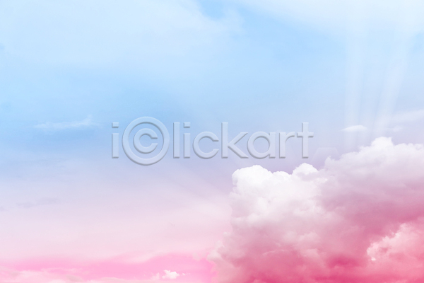사람없음 JPG 포토 해외이미지 구름(자연) 맑음 분홍색 야외 주간 하늘 하늘색
