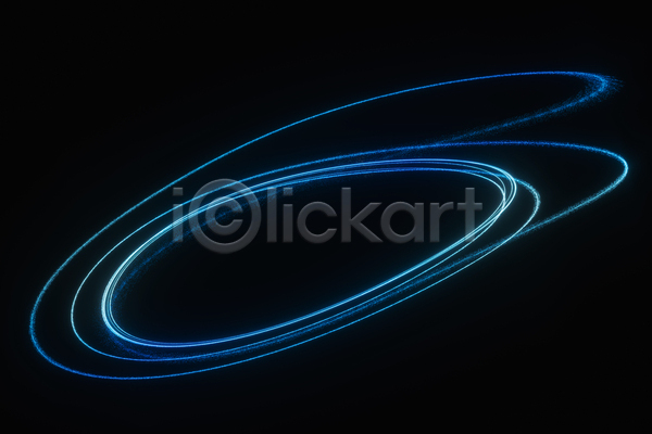 사람없음 3D JPG 포토 해외이미지 검은색 곡선 그래픽 그래픽백그라운드 빛 원형 추상 파란색