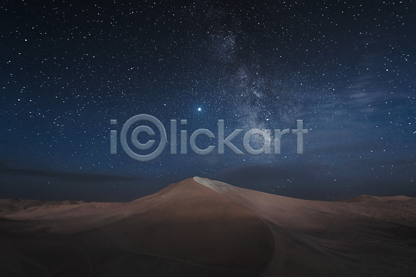 감성 분위기 사람없음 JPG 포토 해외이미지 몽환 밤하늘 별 사막 야간 야외 은하수(은하) 자연