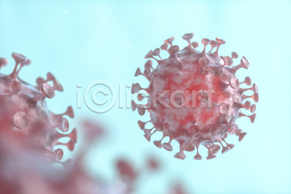 사람없음 3D JPG 해외이미지 델타변이바이러스 바이러스 분홍색 세포 오미크론 의학 전염병 코로나바이러스 코로나바이러스감염증19 하늘색