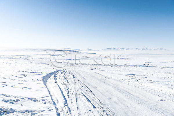 사람없음 JPG 포토 겨울 겨울풍경 눈(날씨) 몽골 설경 설원 야외 자연 주간 풍경(경치) 하늘 해외풍경