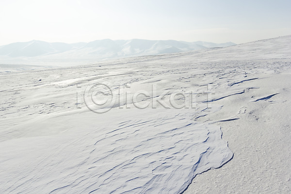 사람없음 JPG 포토 겨울 겨울풍경 눈(날씨) 몽골 설경 설원 야외 자연 주간 풍경(경치) 하늘 해외풍경