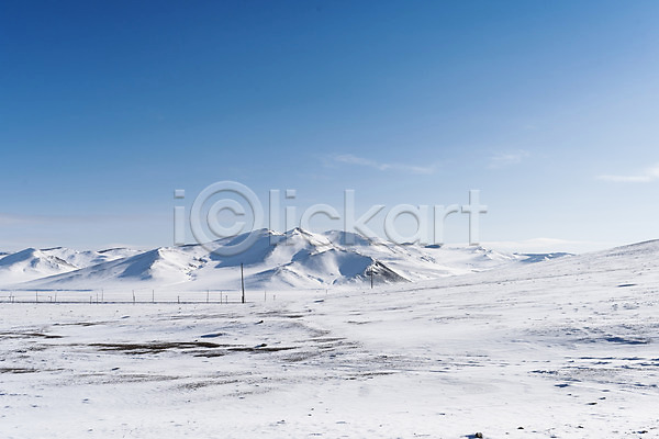 사람없음 JPG 포토 겨울 겨울풍경 구름(자연) 눈(날씨) 몽골 산 설경 설원 야외 자연 주간 파란색 하늘 해외풍경