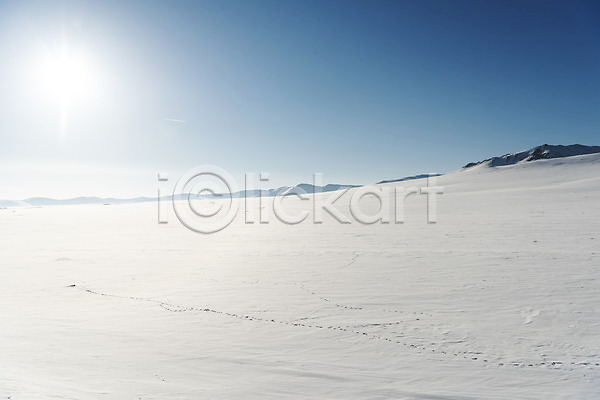 사람없음 JPG 포토 겨울 겨울풍경 눈(날씨) 몽골 설경 설원 야외 자연 주간 파란색 하늘 해외풍경 햇빛