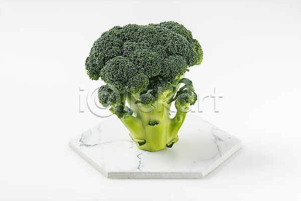 신선 사람없음 JPG 포토 건강식 그릇 누끼 다이어트 브로콜리 스튜디오촬영 식재료 실내 오브젝트 유기농 채식 초록색 한개 흰배경