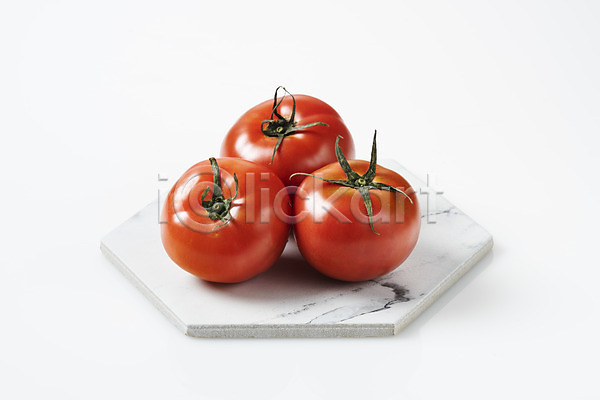 신선 사람없음 JPG 포토 건강식 그릇 누끼 다이어트 빨간색 세개 스튜디오촬영 식재료 실내 오브젝트 유기농 채식 토마토 흰배경