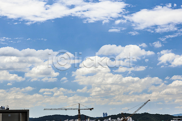사람없음 JPG 포토 구름(자연) 도시 맑음 뭉게구름 야외 자연 주간 파란색 판교 풍경(경치) 하늘 한국