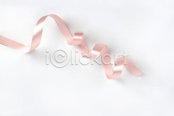 사람없음 JPG 포토 하이앵글 끈 리본 분홍색 스튜디오촬영 실내 오브젝트 플랫레이 흰배경