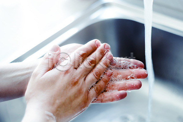 신체부위 JPG 포토 해외이미지 비누거품 손 손씻기 실내 위생관리