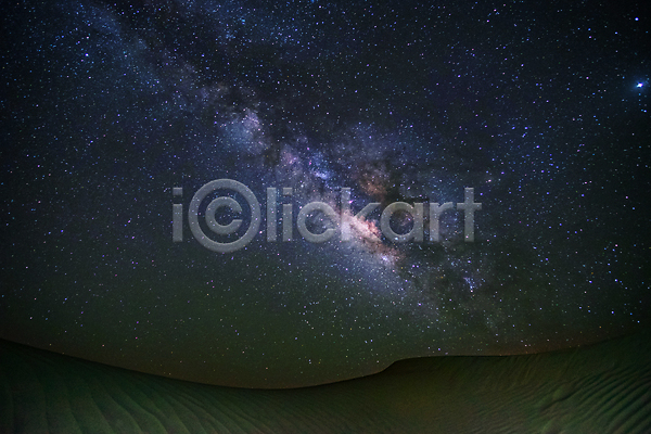 감성 분위기 사람없음 JPG 포토 해외이미지 몽환 밤하늘 별 사막 야간 야외 은하수(은하)
