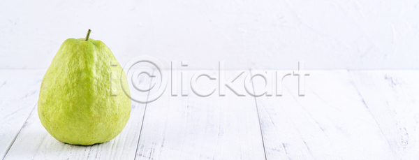 사람없음 JPG 포토 해외이미지 과일 구아바 실내 흰배경
