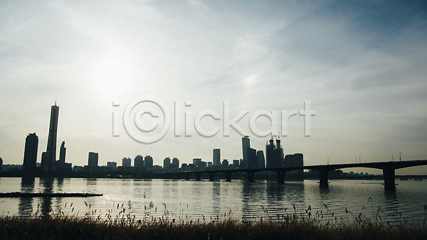 사람없음 JPG 포토 강가 구름(자연) 노을 도시 도시풍경 빌딩 서울 야외 원효대교 주간 하늘 한강 한국