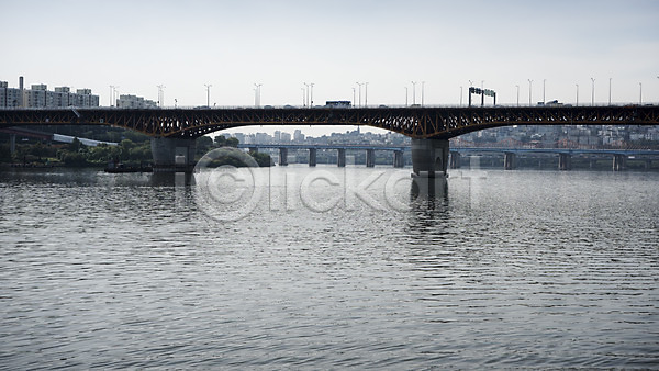 사람없음 JPG 포토 강가 도시 도시풍경 서울 성수대교 야외 주간 하늘 한강 한국