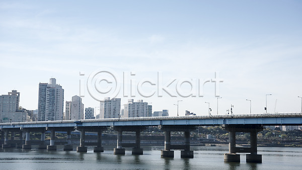 사람없음 JPG 포토 강가 도시 도시풍경 빌딩 서울 야외 영동대교 주간 하늘 한강 한국
