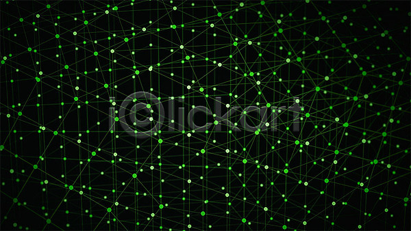 사람없음 3D PSD 디지털합성 편집이미지 3D소스 공간 네온 네온아트 백그라운드 빛 사이버 선 어둠 연결 점 초록색 추상 편집소스 폴리곤