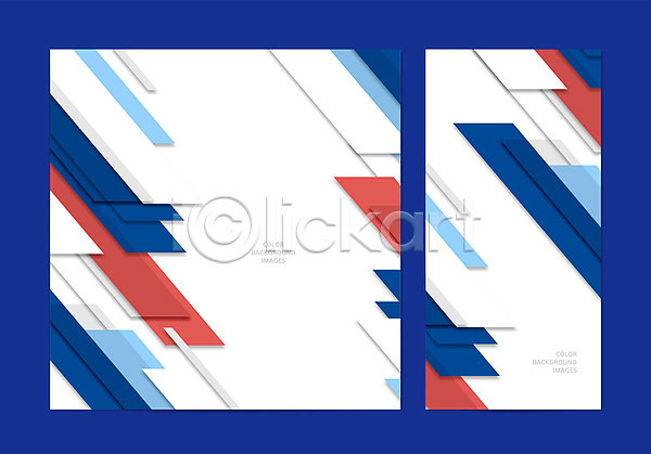 사람없음 AI(파일형식) 일러스트 겹침 그래픽 그래픽백그라운드 기하학 모자이크 무늬 백그라운드 빨간색 세로배너 파란색 포스터 현수막