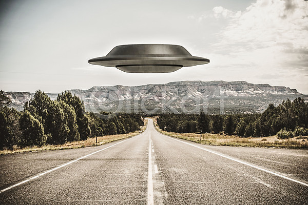 미래 신비 사람없음 3D JPG 포토 해외이미지 UFO 공상 백그라운드 복고 우주선
