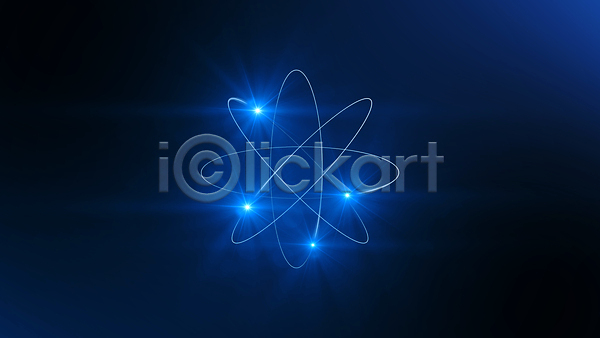 사람없음 JPG 포토 해외이미지 네온 디자인 디지털백그라운드 백그라운드 빛 심볼 원자력 파란색