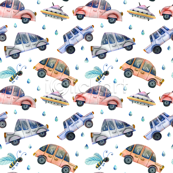 사람없음 JPG 포토 해외이미지 UFO 디자인 백그라운드 벌(곤충) 빗방울 여러마리 자동차 패턴 패턴백그라운드