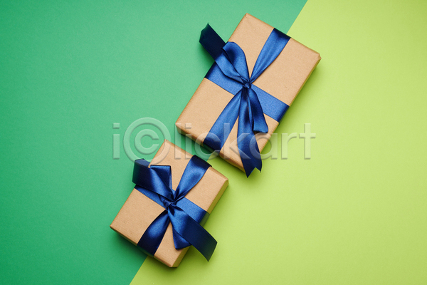 축하 사람없음 JPG 포토 해외이미지 리본 상자 선물 선물상자 오브젝트 초록색 포장