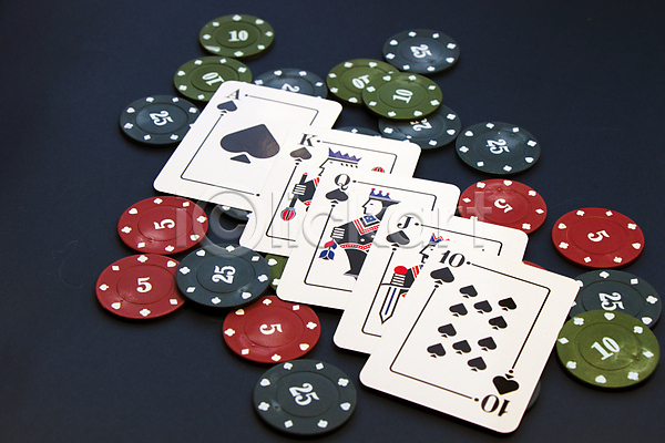 사람없음 JPG 포토 해외이미지 도박 카지노 트럼프 포커 포커칩