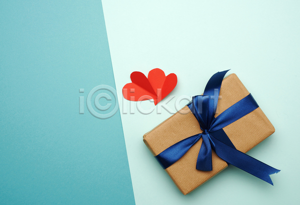 축하 사람없음 JPG 포토 해외이미지 리본 상자 선물 선물상자 오브젝트 파란색 포장 하트