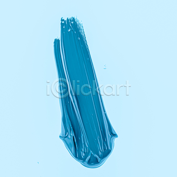 사람없음 JPG 포토 해외이미지 물감 백그라운드 붓터치 액체 질감 파란색 페인트