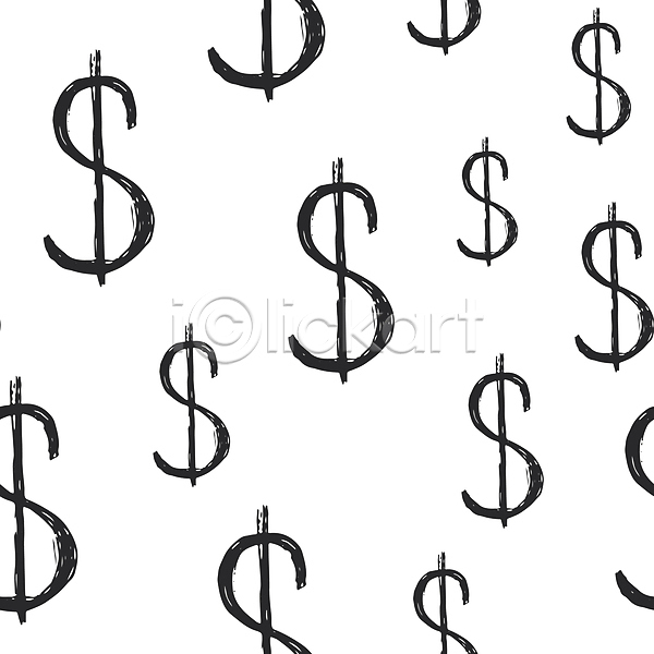 사람없음 JPG 일러스트 포토 해외이미지 금융 달러 돈 디자인 백그라운드 손그림 스케치 심볼 컨셉 패턴 패턴백그라운드 화폐기호
