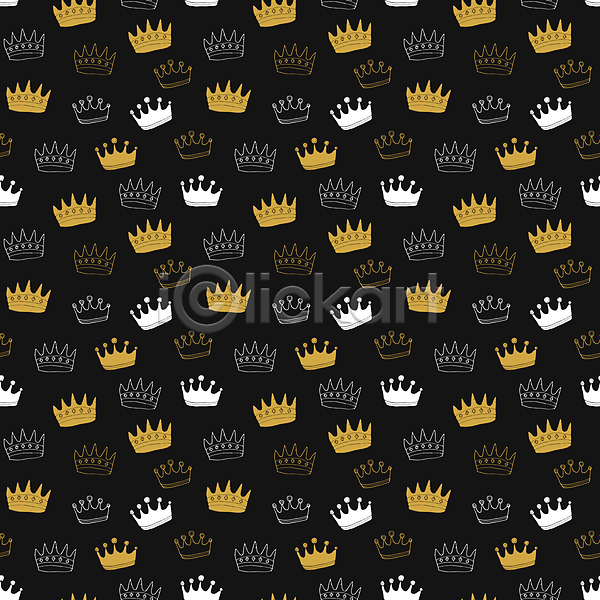 고급 클래식 사람없음 JPG 포토 해외이미지 검은색 디자인 백그라운드 왕관 패턴