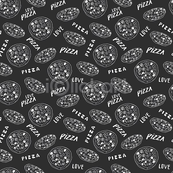 사람없음 JPG 일러스트 해외이미지 디자인 패턴 패턴백그라운드 피자