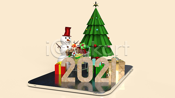 축하 사람없음 3D JPG 포토 해외이미지 12월 계절 나무 눈사람 디자인 백그라운드 새해 신용카드 알약 인사 장식 크리스마스 휴가